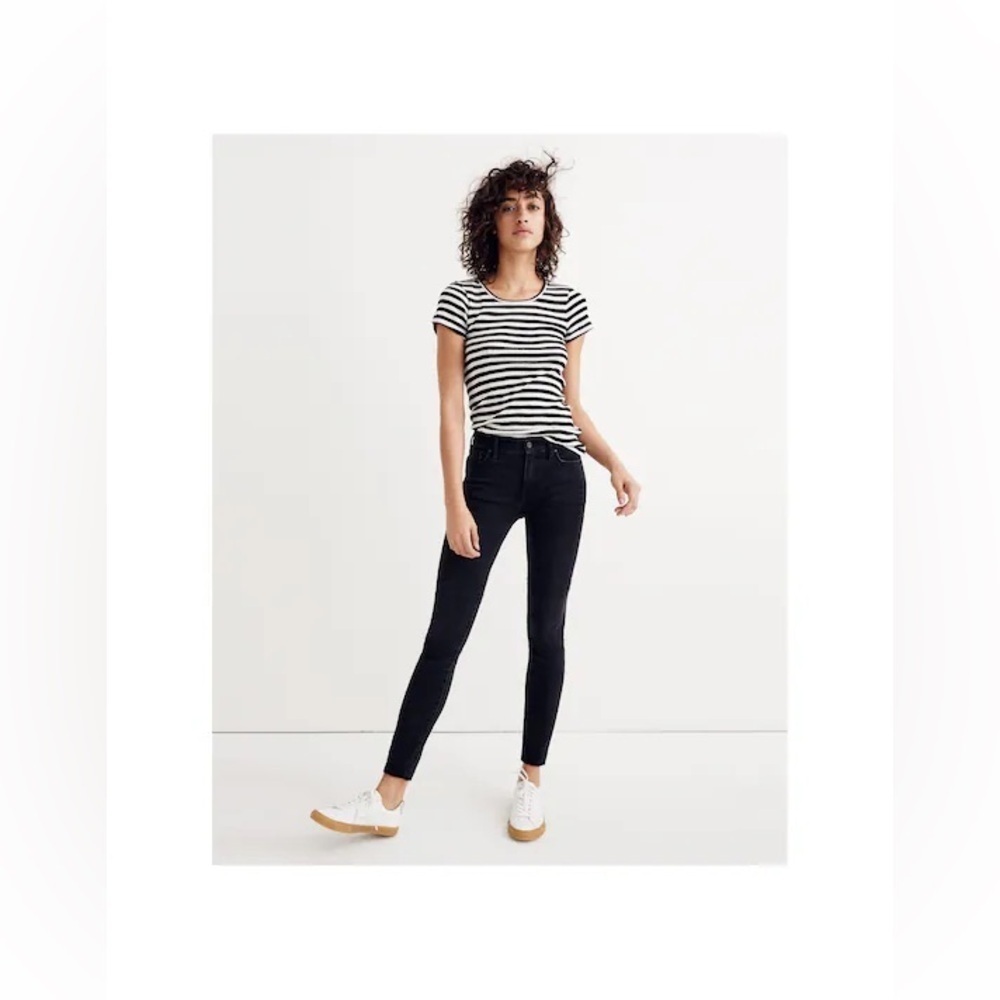 Madewell 9" High-Rise Skinny Jeans in Lunar- Size 28
